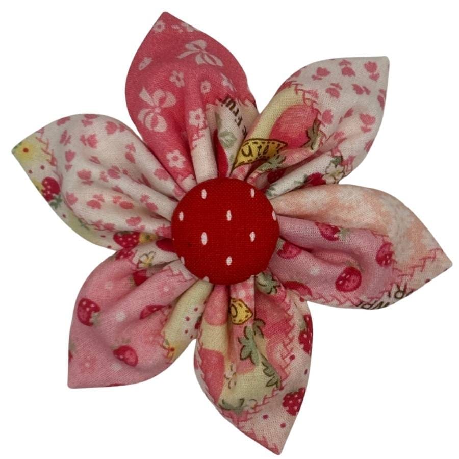 strawberry patch removable flower