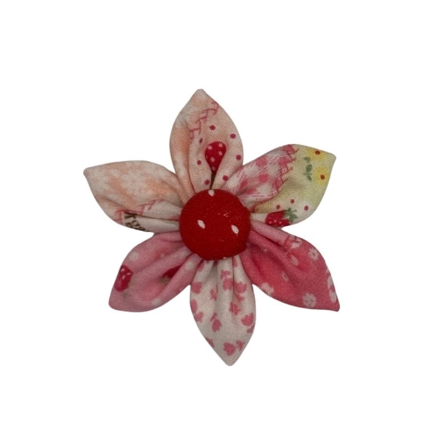strawberry patch removable flower