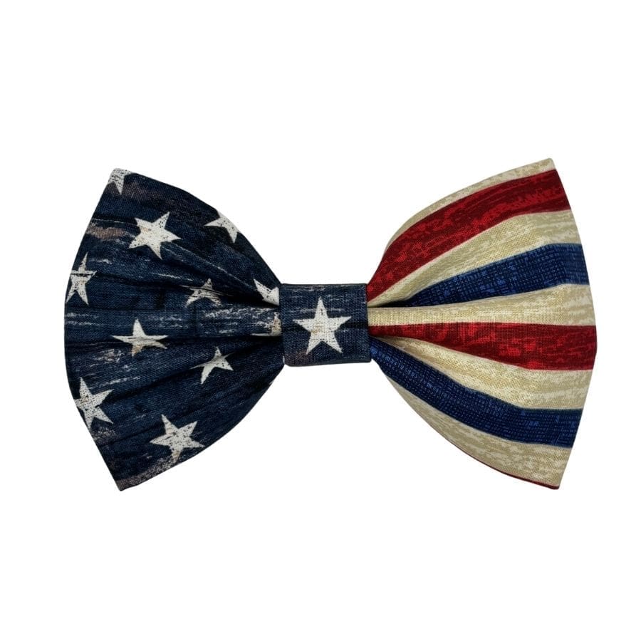old glory pet bowtie