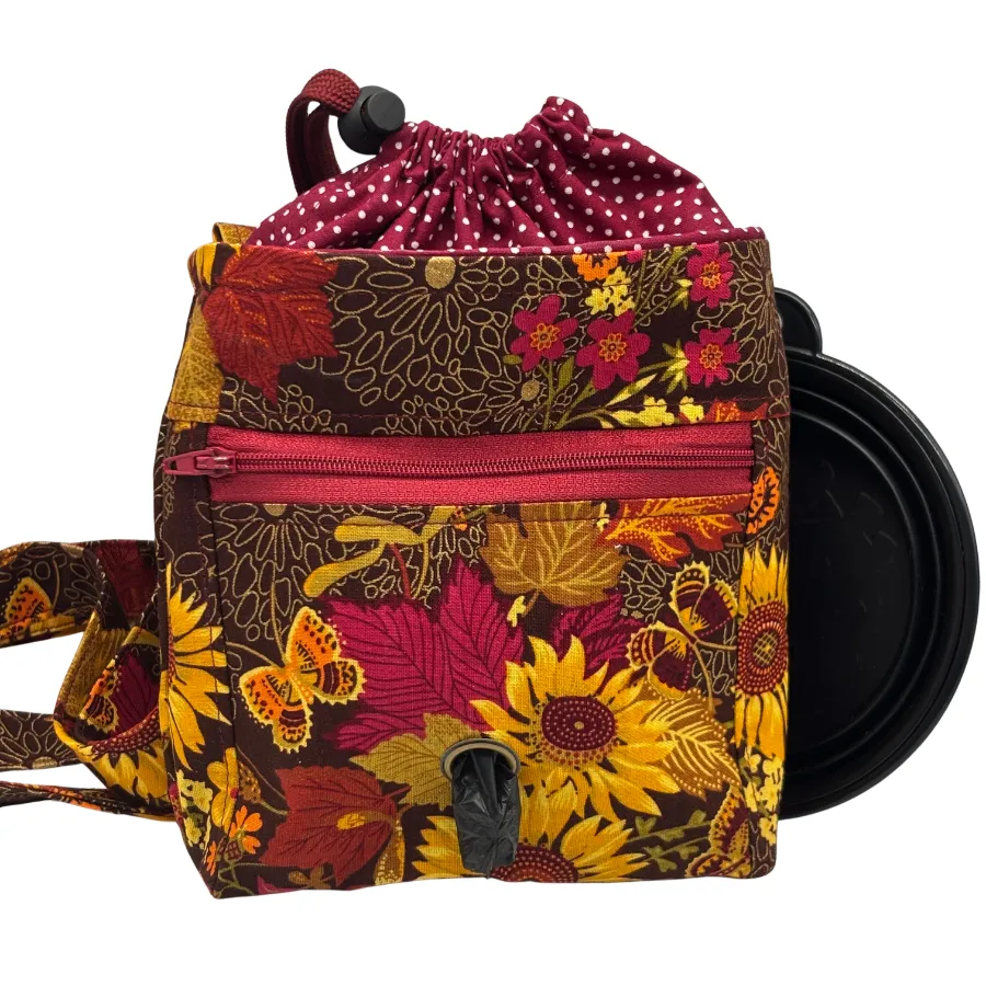 Autumn Sunflowers Doggy Training Bag - Image 2