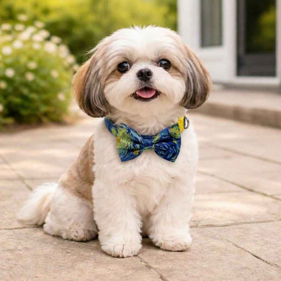 Star Night Removable Bowtie Adjustable Collar - Image 3